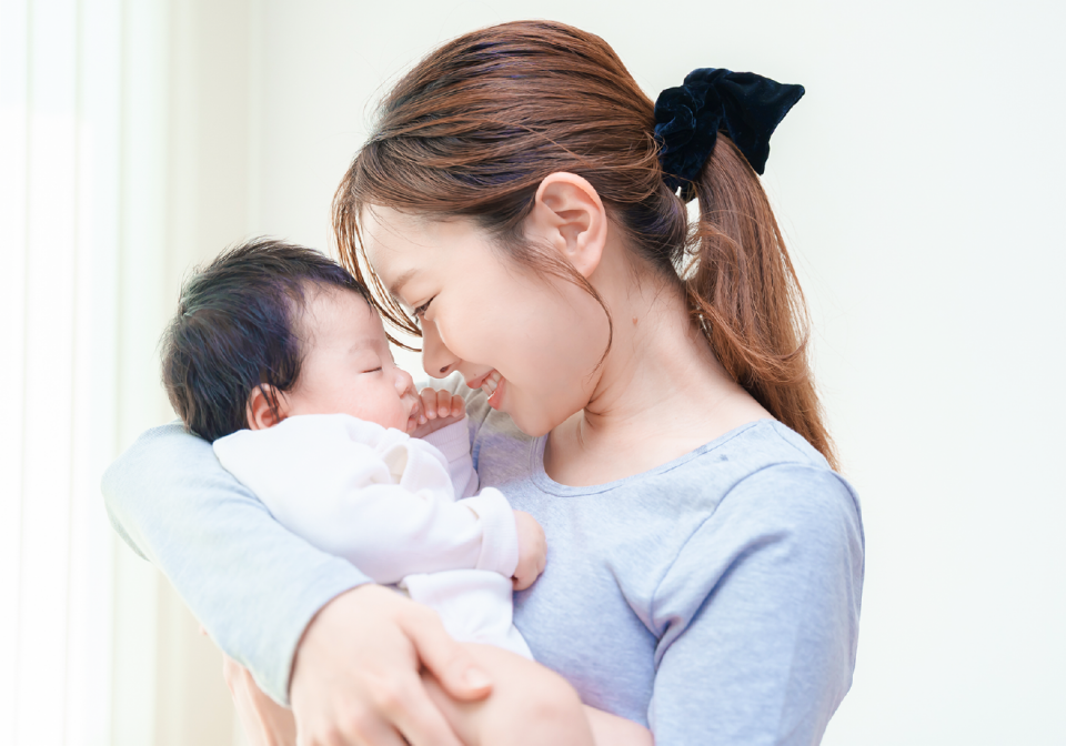 赤ちゃんとママ