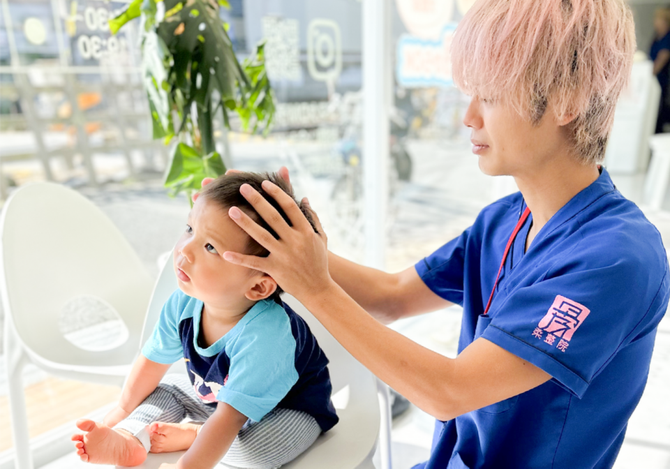 赤ちゃん施術